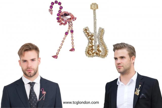 Why the Suit Brooch for Men Is Becoming a Statement Accessory